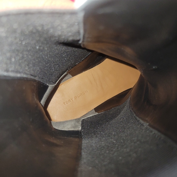 New Tory Burch Benton Leather Ankle Boot In New Ivory Sz 10.5 - Picture 11 of 12